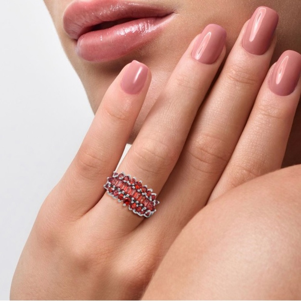 Red Sapphire Ring